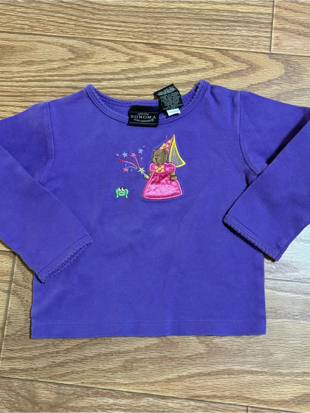 Vintage Sonoma Princess & The Frog Y2K 90s Girls 100% Cotton Shirt 3T